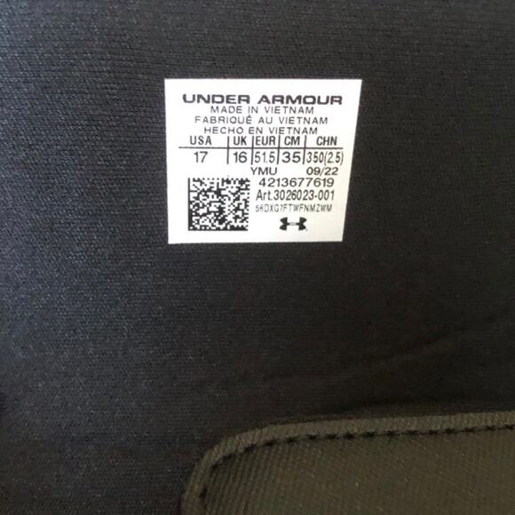 Under Armor NIP Ignite Pro 8 Men's Adjustable Matte-finish Strap Slides Size 17 - Picture 7 of 11